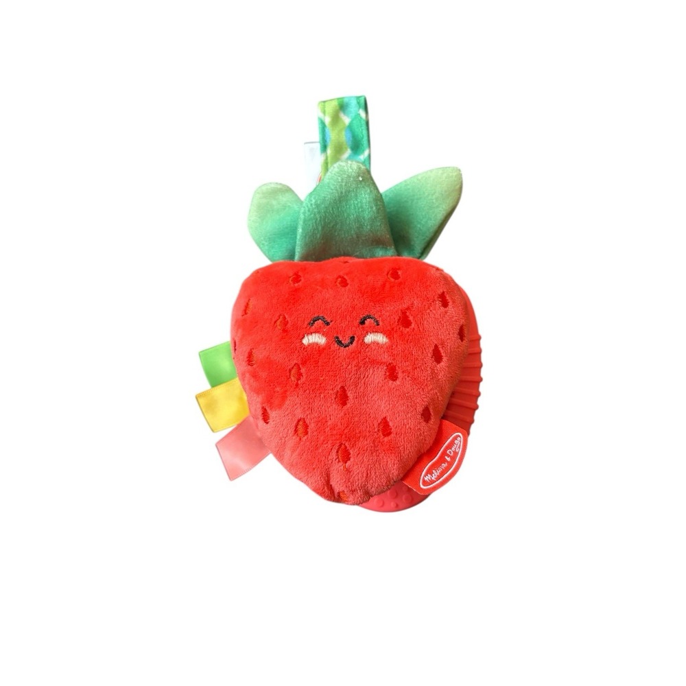 Melissa & Doug Peek a Boo Berry Take Along Toy with Teething Ring‎ for Infants